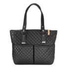Donna Sharp Elaina Quilted Shopper, Women's, White