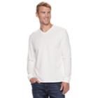 Men's Sonoma Goods For Life&trade; Slim-fit Supersoft V-neck Tee, Size: Xxl, White