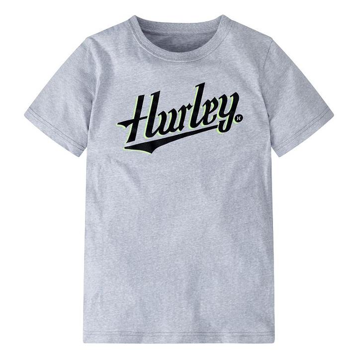 Boys 8-20 Hurley Logo V-neck Tee, Boy's, Size: Xl, Grey