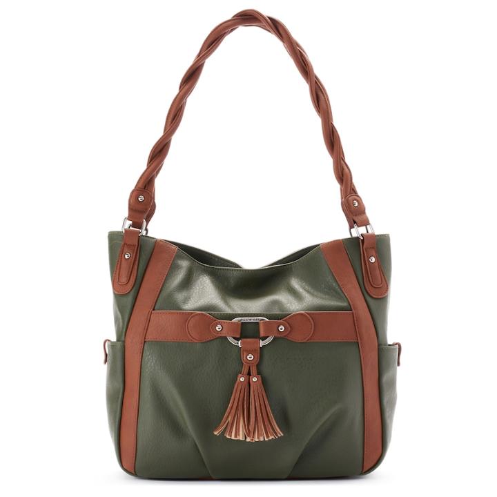Rosetti Sass N' Tass Tassel Tote, Women's, Med Green