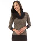 Women's Apt. 9&reg; Cowlneck Sweater, Size: Small, Beige Oth