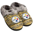 Women's Forever Collectibles Pittsburgh Steelers Peak Slide Slippers, Size: Medium, Multicolor