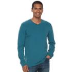 Men's Sonoma Goods For Life&reg; Classic-fit Flexwear V-neck Tee, Size: Xl, Dark Blue