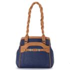 Rosetti Twist It Up Satchel, Women's, Blue (navy)