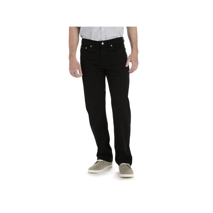 Men's Lee Premium Select Regular Straight Leg Jeans, Size: 42x32, Black