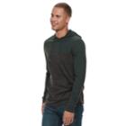 Men's Urban Pipeline&reg; Colorblock Hooded Tee, Size: Medium, Dark Green