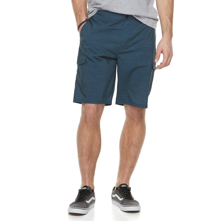 Men's Ocean Current Vogel Cargo Shorts, Size: 29, Turquoise/blue (turq/aqua)