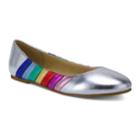 Wanted Raynebow Women's Ballet Flats, Size: 5.5, Silver