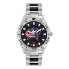 Men's Game Time Columbus Blue Jackets Heavy Hitter Watch, Silver