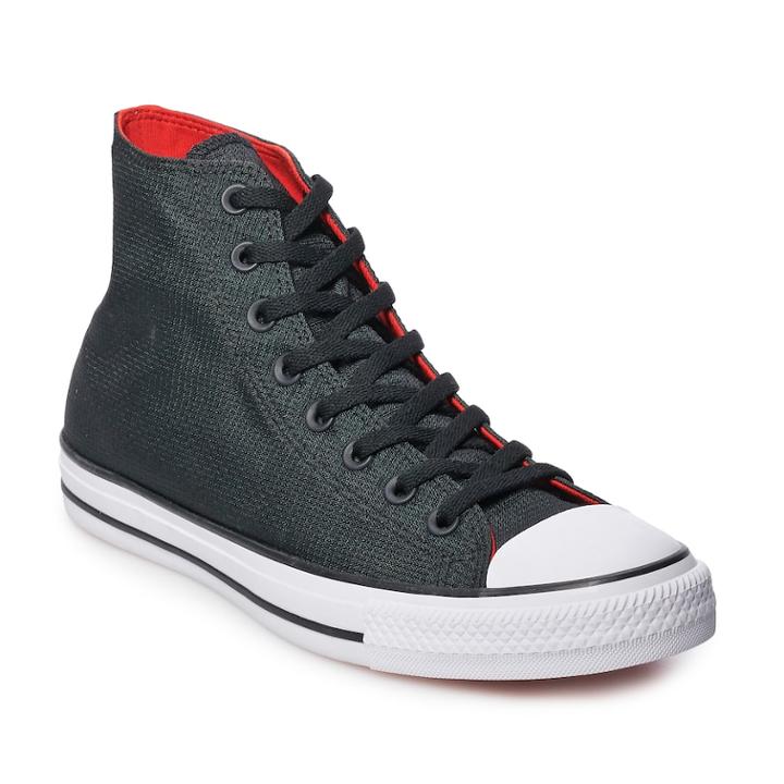 Men's Converse Chuck Taylor All Star Nylon Sneakers, Size: M10w12, Black