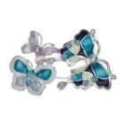 Napier Triple Butterfly Pin, Women's, Multicolor