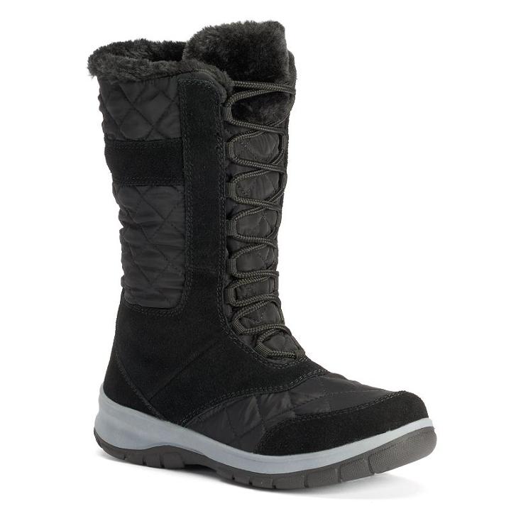 Itasca Maggie Women's Waterproof Winter Boots, Size: 11, Black