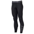 Men's Nike Dri-fit Base Layer Tight Pants, Size: Xl, Grey (charcoal)