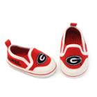 Baby Georgia Bulldogs Crib Shoes, Infant Unisex, Size: 6-9 Months, Red