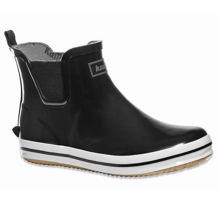 Kamik Sharon Women's Chelsea Waterproof Rain Boots, Size: 7, Black