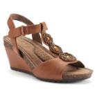 Naturalsoul By Naturalizer Tristin Women's Wedge Sandals, Size: Medium (6.5), Dark Beige
