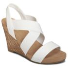 A2 By Aerosoles Lotus Plush Women's Wedge Sandals, Size: Medium (12), White