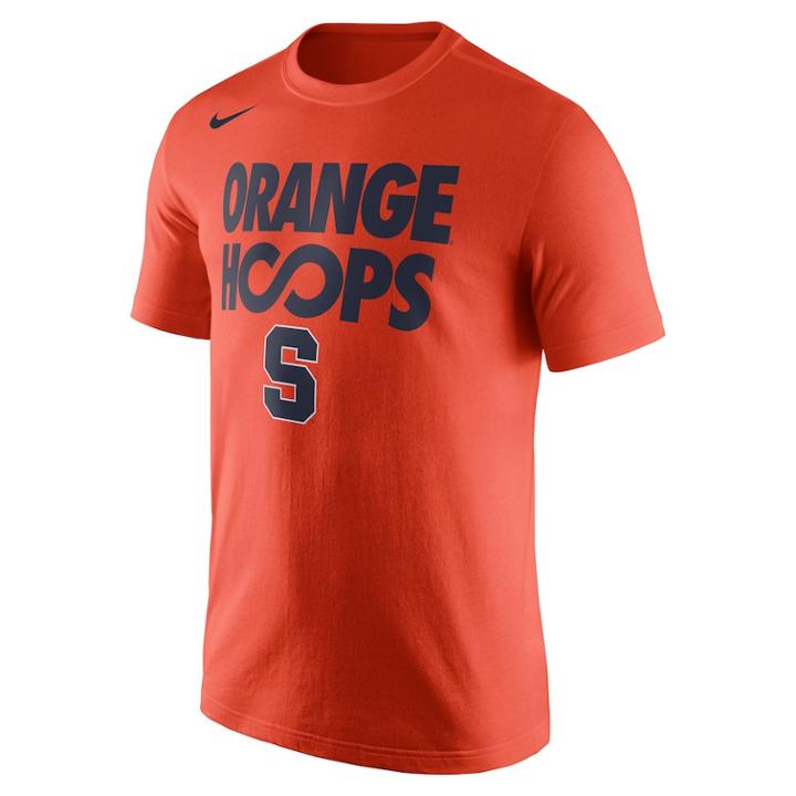 Men's Nike Syracuse Orange Basketball Tee, Size: Small