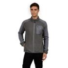 Men's Champion Microfleece Mockneck Performance Jacket, Size: Xl, Grey