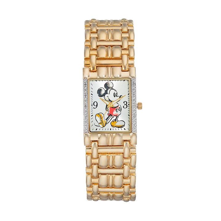 Disney's Mickey Mouse Men's Watch, Yellow