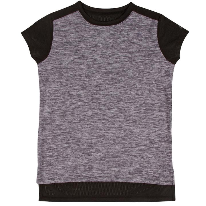 Girls 7-16 New Balance Catonic Perforated Top, Size: 10-12, Black