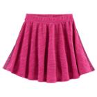 Girls 7-16 & Plus Size So&reg; French Terry Space-dyed Circle Skirt, Size: 18 1/2, Med Pink