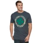 Big & Tall Sonoma Goods For Life&trade; May The Luck Be With You Shamrock Tee, Men's, Size: 3xb, Blue (navy)
