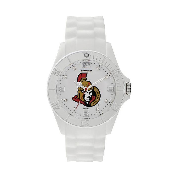 Sparo Cloud Ottawa Senators Women's Watch, White