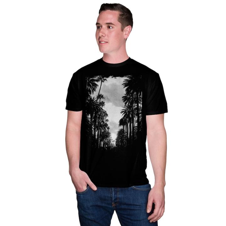 Men's Apt. 9&reg; Vacation Graphic Tee, Size: Small, Black