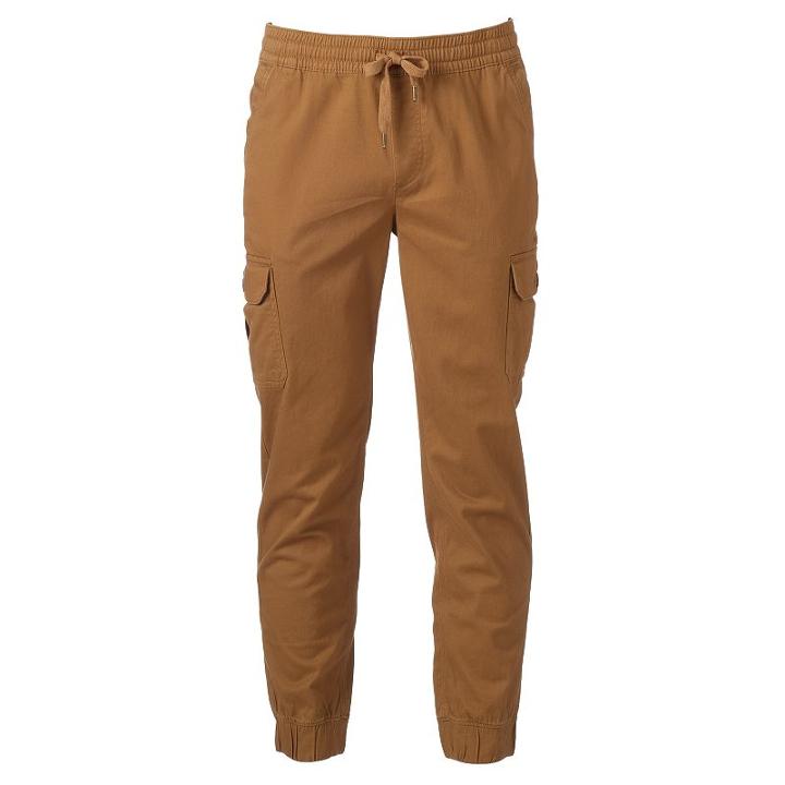 Men's Urban Pipeline Straight-leg Cargo Jogger Pants, Size: Xl, Yellow