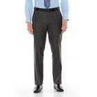 Men's Marc Anthony Slim-fit Herringbone Suit Pants, Size: 30x30, Grey
