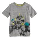 Boys 4-7x Sonoma Goods For Life&trade; Football Heathered Graphic Tee, Size: 7, Grey