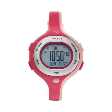 Soleus Women's Chicked 30-lap Chronograph Watch, Pink