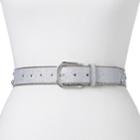 Women's Sonoma Goods For Life&trade; Glitter Belt, Size: Medium, White
