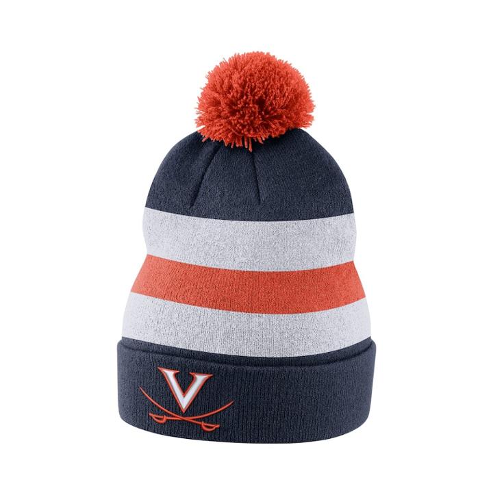 Adult Nike Virginia Cavaliers Sideline Beanie, Men's, Blue (navy)