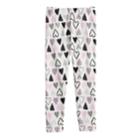 Girls 4-10 Jumping Beans&reg; Print Full-length Leggings, Size: 5, Natural