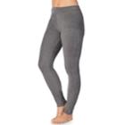 Women's Cuddl Duds Stretch Fleece Leggings, Size: Xs, Grey (charcoal)