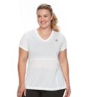 Plus Size Fila Sport&reg; Heritage Core Workout Tee, Women's, Size: 1xl, White