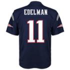 Boys 8-20 New England Patriots Julian Edelman Mid-tier Jersey, Size: L 14-16, Blue (navy)