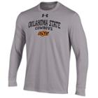 Men's Under Armour Oklahoma State Cowboys Long-sleeve Tee, Size: Large, Gray