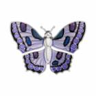 Purple Monarch Butterfly Pin, Women's