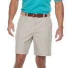 Men's Croft & Barrow&reg; Classic-fit Easy-care Stretch Flex-waist Flat-front Shorts, Size: 29, Med Grey