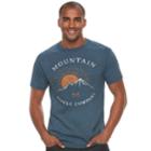Men's Sonoma Goods For Life&trade; Outdoor Graphic Tee, Size: Xl, Red Overfl