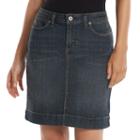 Dickies Denim Skirt - Women's, Size: 4, Dark Blue