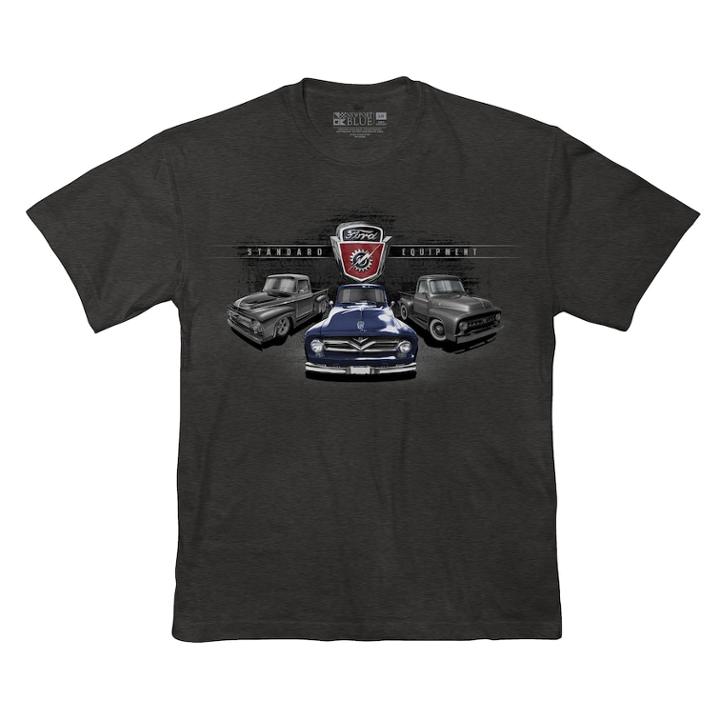 Men's Newport Blue Classic Vehicle Graphic Tee, Size: Xxl, Dark Grey