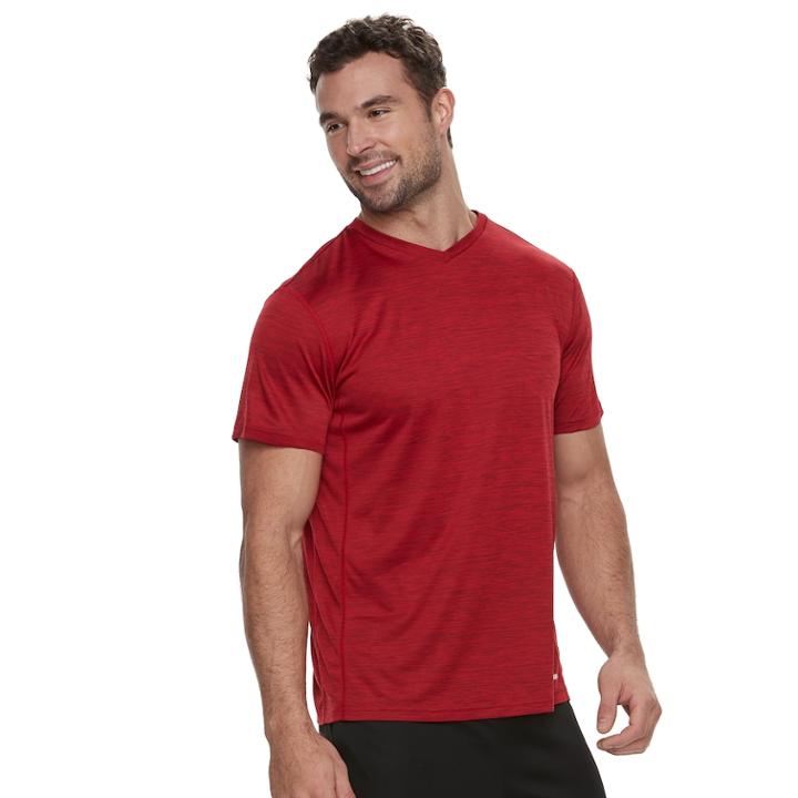 Men's Tek Gear&reg; Core Training Performance Tee, Size: Medium, Med Red