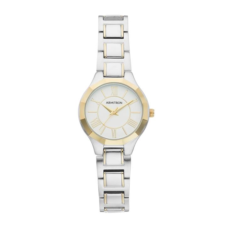 Armitron Women's Two Tone Watch - 75/5605svtt, Size: Small, Multicolor