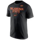 Men's Nike Oklahoma State Cowboys Practice Tee, Size: Medium, Black