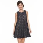 Women's Zac And Rachel Sleeveless Lace Swing Dress, Size: Xl, Ovrfl Oth