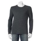 Men's Sonoma Goods For Life&trade; Weekend Modern-fit Crewneck Tee, Size: Small, Dark Grey